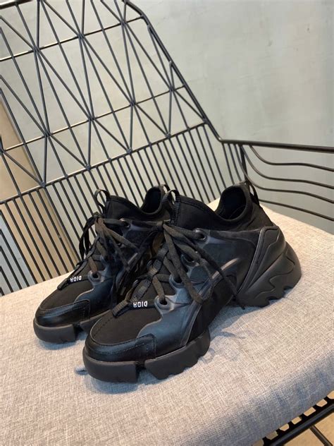 dior sneakers d connect black|Dior platform sneakers.